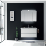 Series 6040 Vanity Unit 1000mm & Mirror Cabinet - White Matt