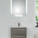 Series 7065 Vanity Unit 610mm & Mirror - Sangallo Grey