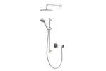 Quartz Touch Smart Digital Shower Concealed with Adjustable Head and Fixed Wall Head (HP/Combi)