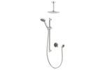 Quartz Touch Smart Digital Shower Concealed with Adjustable Head and Fixed Ceiling Head (HP/Combi)