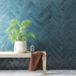 Teramoda Ink Gloss Metro Glazed Ceramic(75 x 300 x 9 mm) Per m²