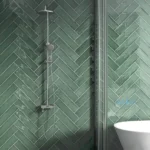 Teramoda Emerald Gloss Metro Glazed Ceramic(75 x 300 x 9 mm) Per m²