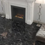 St Laurent Polished Marble Herringbone 100 x 305 x 13 mm - Per m²