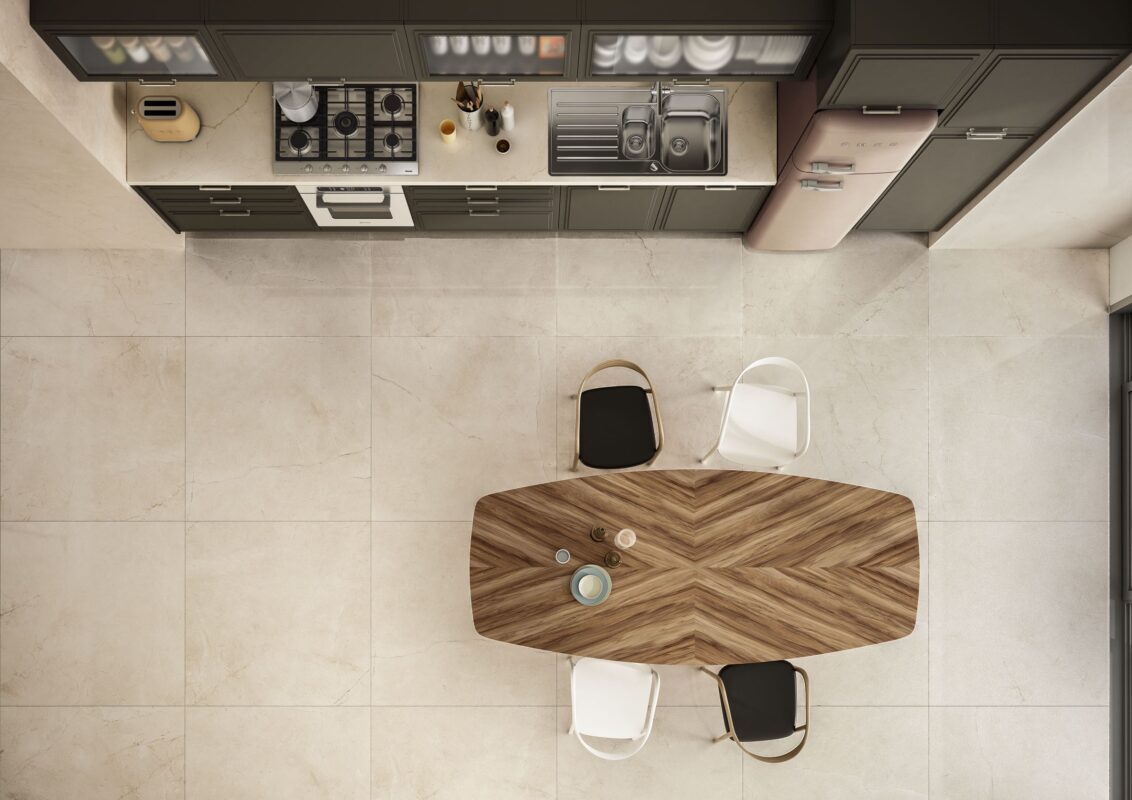 Kitchen New Marfil-zenitale